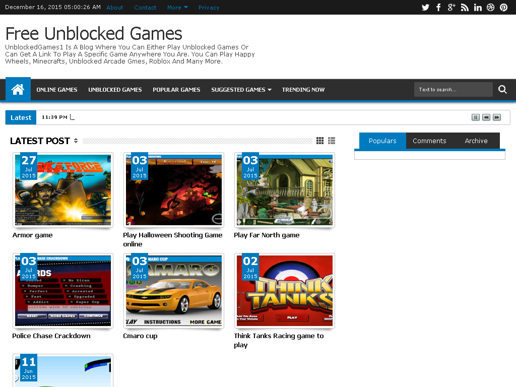 Unblocked Games Roblox Play Free