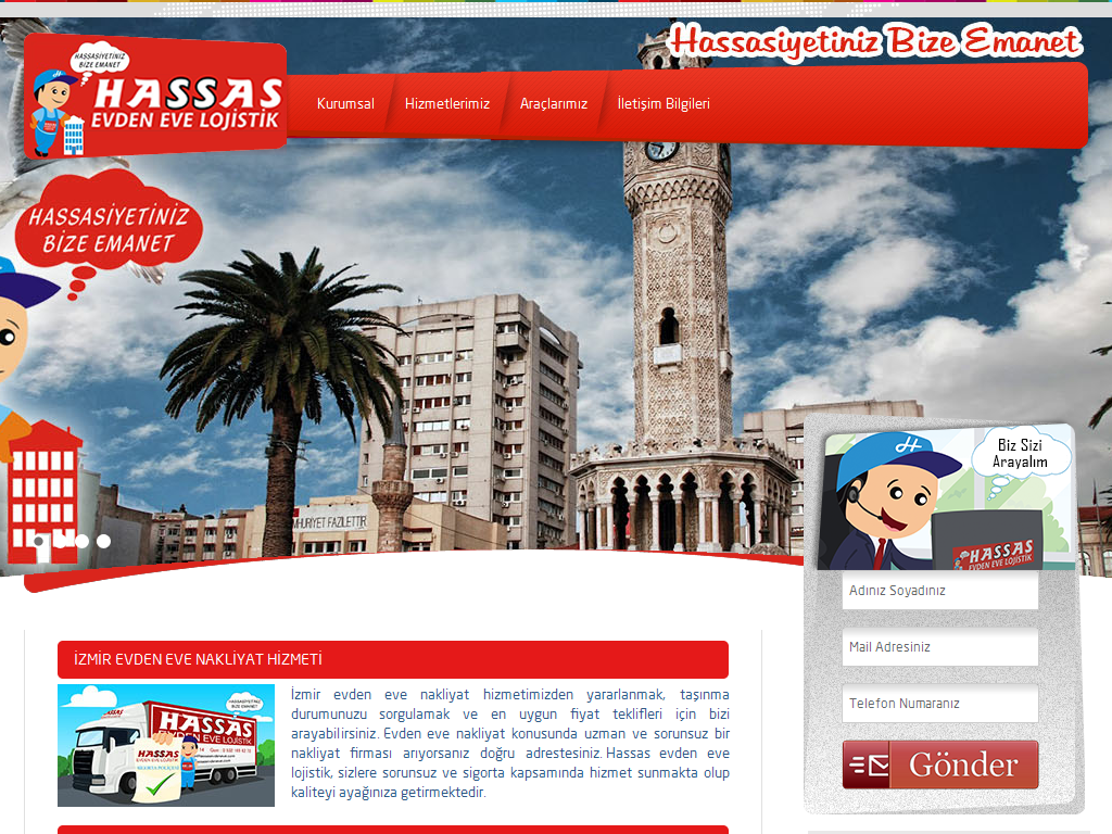 İzmir Hassas Evden Eve Nakliyat ® Web Directory
