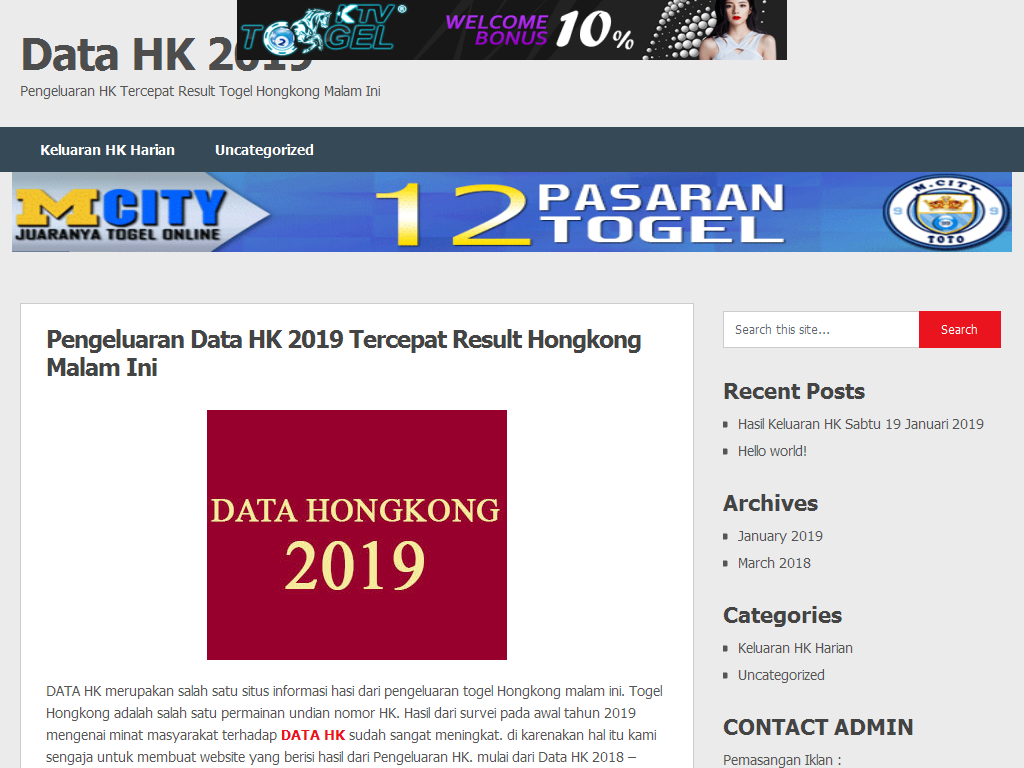 + Data no hk 6d 2019 