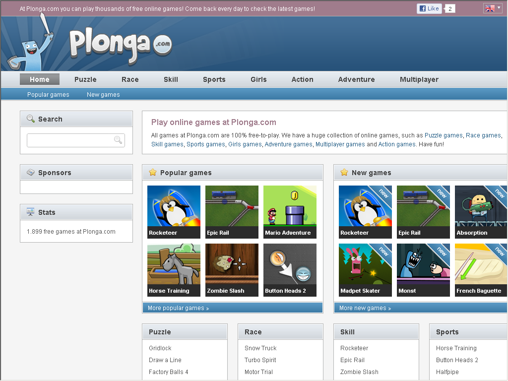 Plonga Com Play Online Games Web Directory